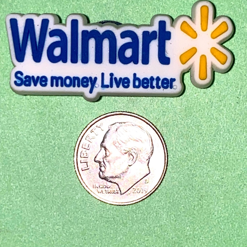 (10 for $15) Walmart Wal-Mart Store Grocery Crocs Shoe Charms
